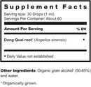 Fertilica Dong Quai Liquid Extract (2oz)