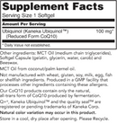 CoQ10 Ubiquinol 100mg